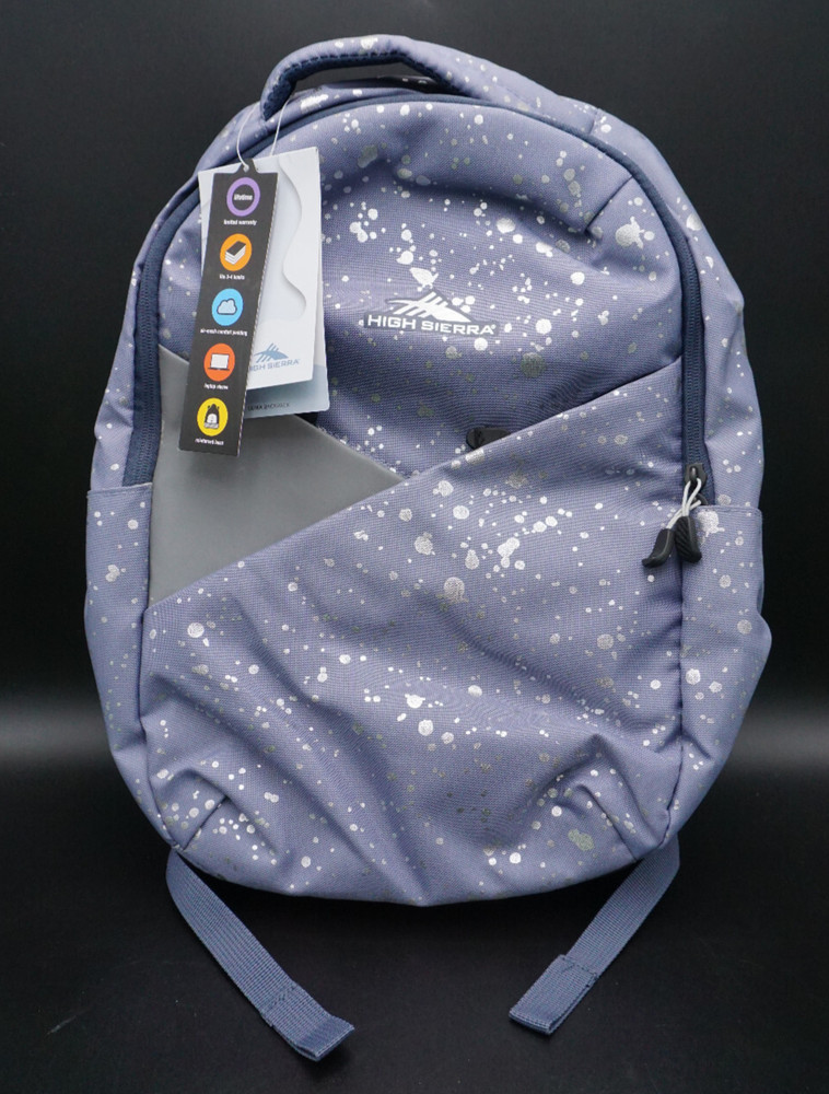 High Sierra Luna backpack with metallic Splatter 20L
