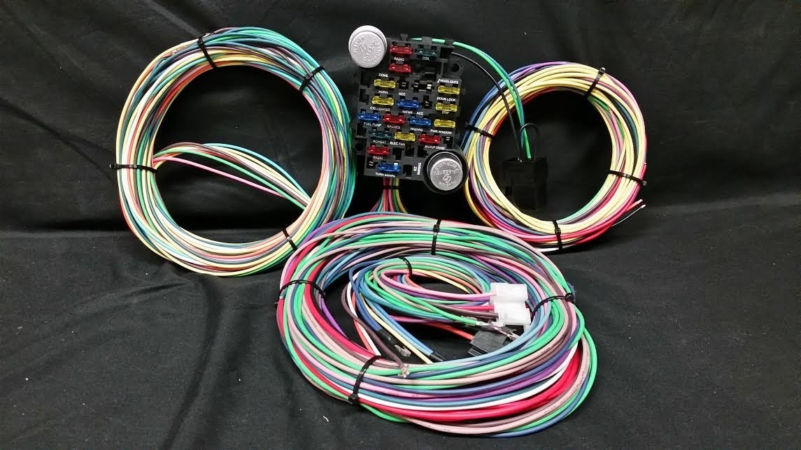 Universal 21 Circuit Street Rod Wiring Harness