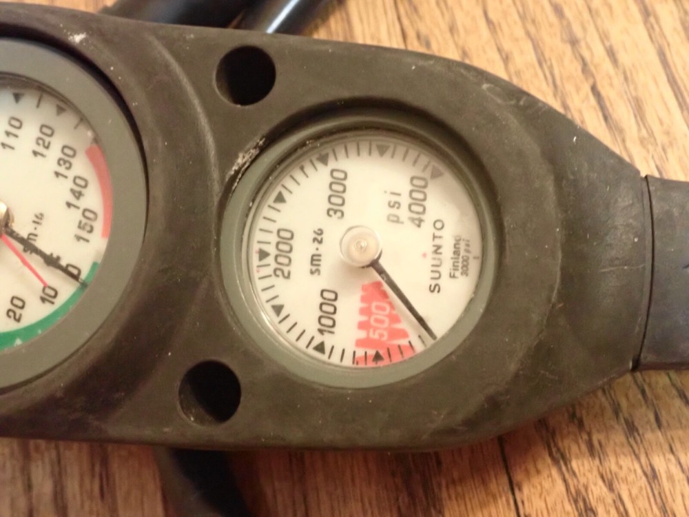 Suunto Scuba Console, SPG, Depth, Compass Missing. Water Tested
