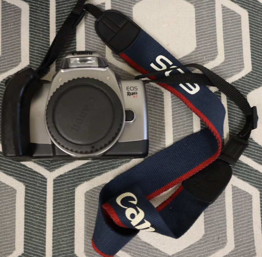 Canon EOS Rebel 35mm Camera with Extras