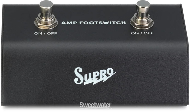 Supro SFS2 2-button Footswitch