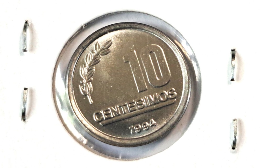 @@@ A SUPERB URUGUAY 1994 TEN CENTIMOVS @@@