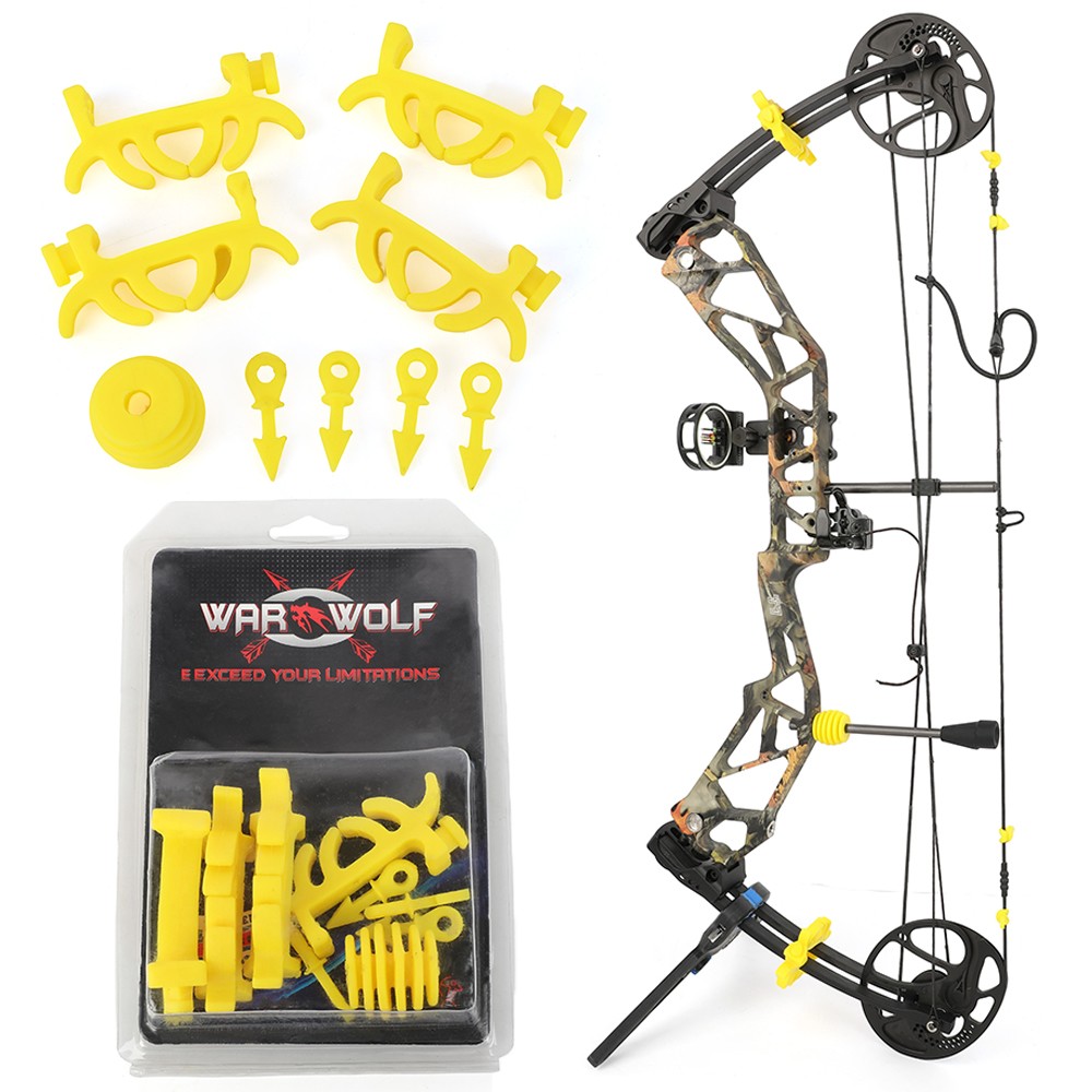 Archery Compound Bow Stabilizer Set String Limbsaver Thunderblox Silencer Rubber