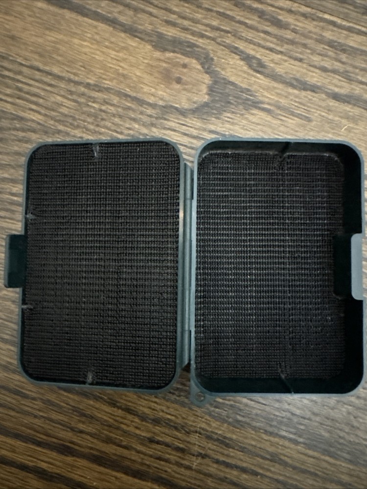2 Small Fly Boxes Lightweight- New! Perfect Small Size - 2 Separate Fly Boxes