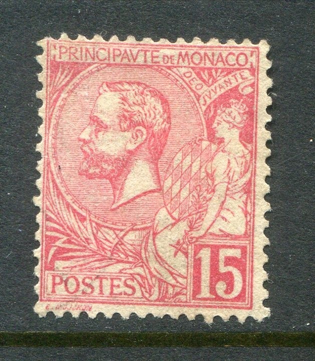 Monaco #17 Albert I 15 C. [Mint Hinged]