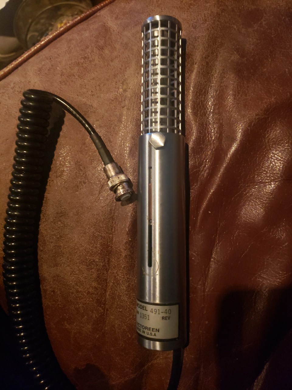 Victoreen Model 491-40 Radiation Survey Probe – Serial #1351