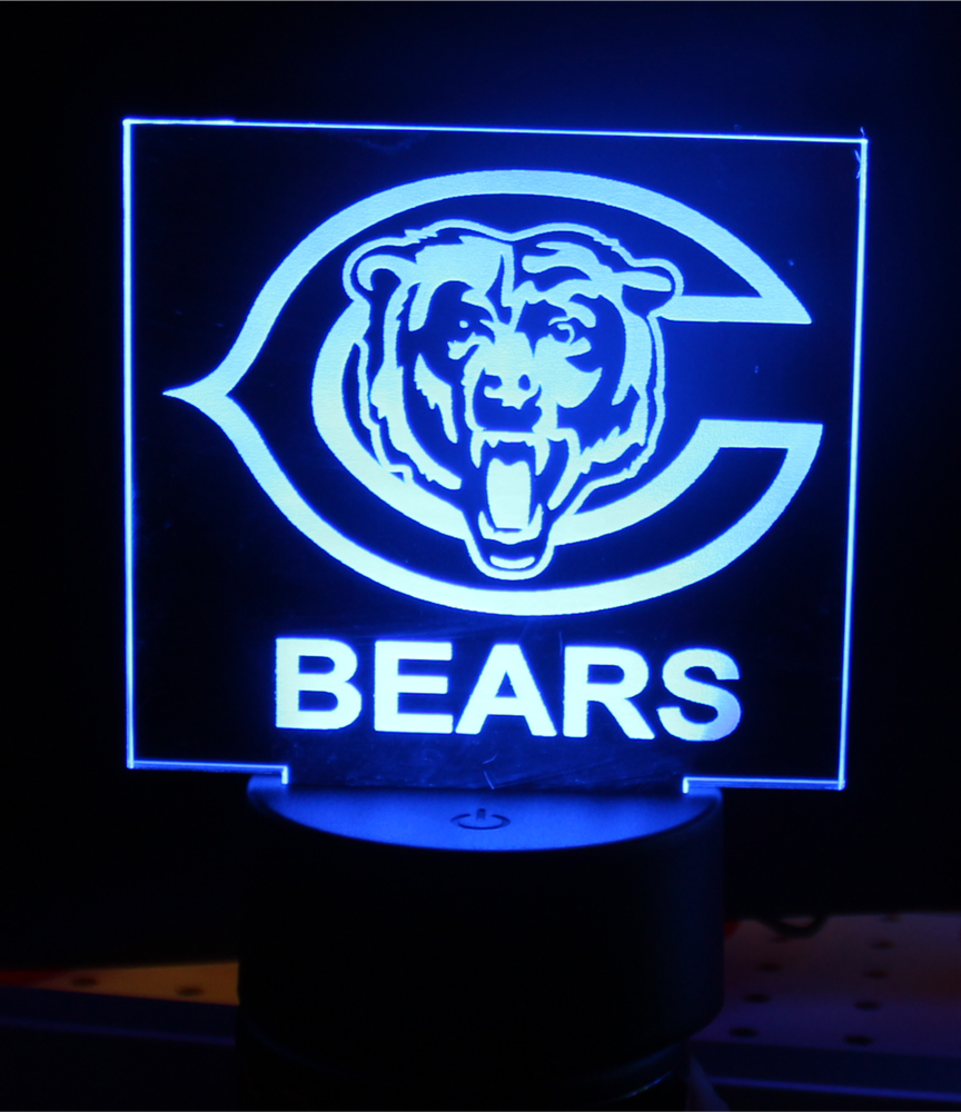 Led Light Chicago Bears