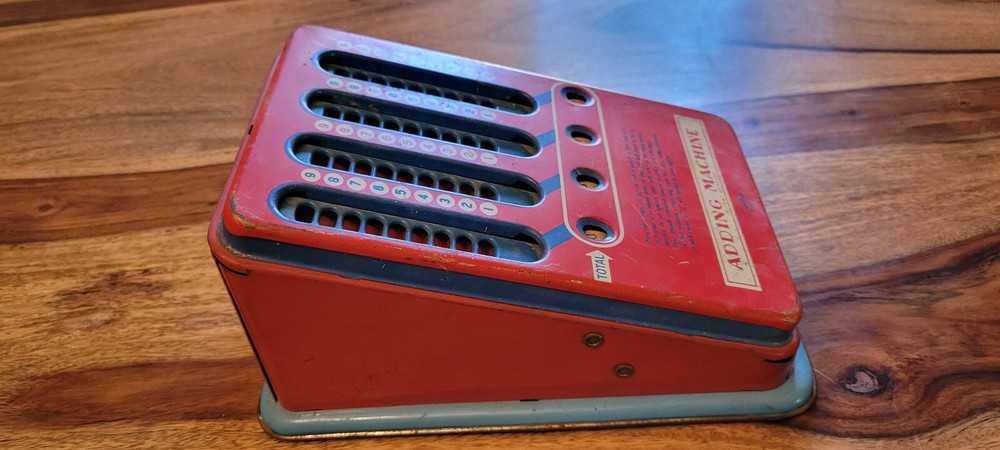 Vintage Wolverine Supply & Mfg. Co Adding Machine 1940's