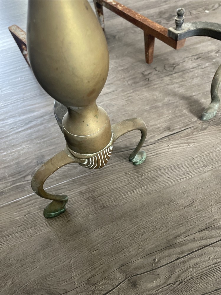 ** NO SHIP** Fire Place Andirons