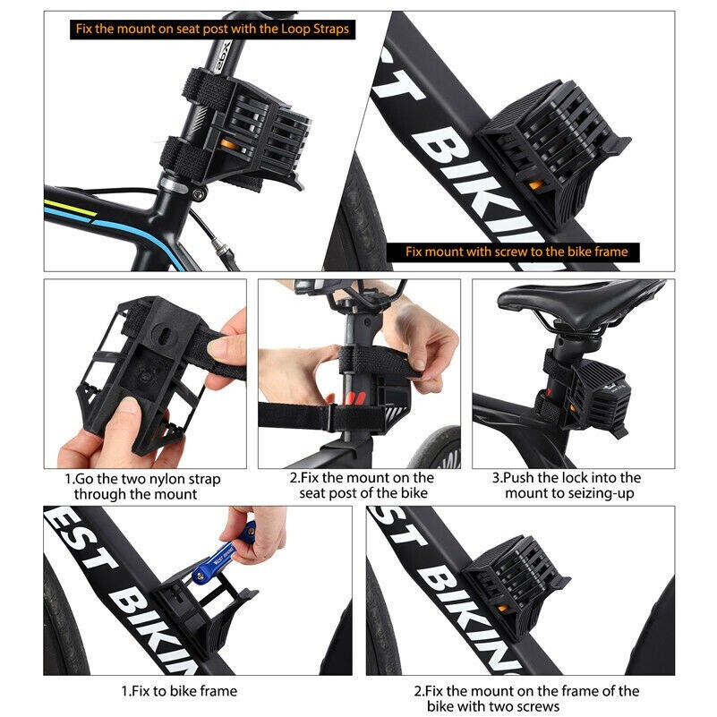 WEST BIKING Foldable Bike Chain Lock Bicycle Antitheft Security Lock With 3 Keys