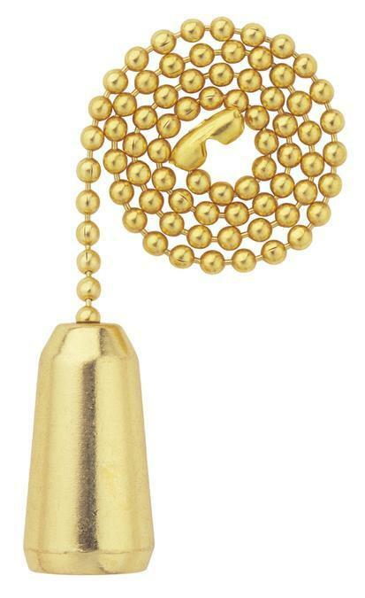 Solid Brass Teardrop Pull Chain