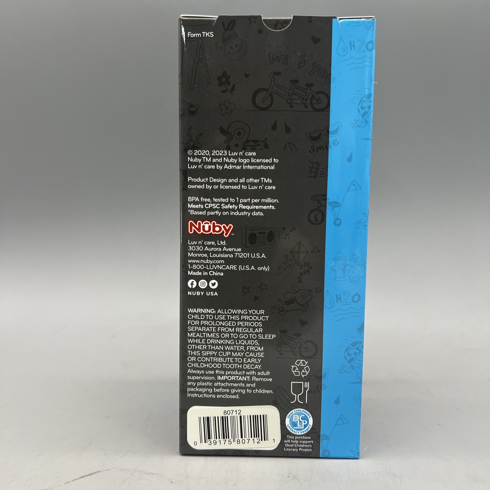 NEW Nuby Thirsty Kids 14oz Stainless Steel Active Cup