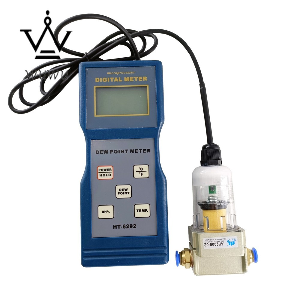 Digital Dew Point Meter Thermometer Hygrometer Temperature Humidity Tester