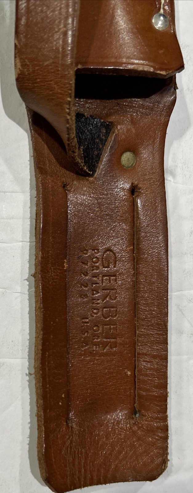 Gerber MK II Fighting Knife Dagger W/Sheath 1977 Mfg. Nice Condition