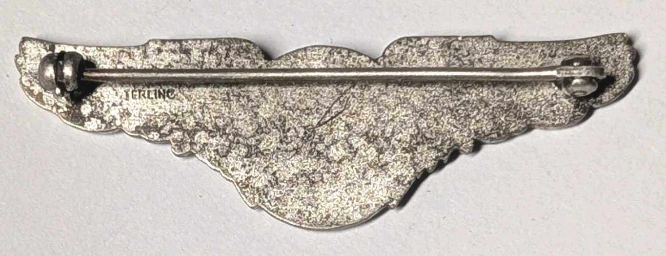 1940s Sterling Flying Farmers Wing - Oregon Washington Idaho - AMICO Maker PB