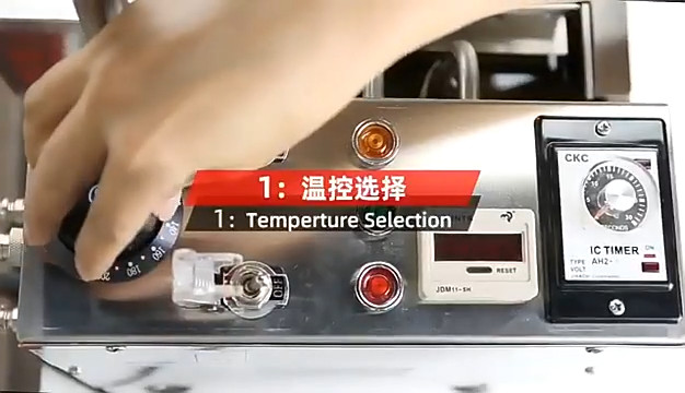 Automatic Donut Making Machine Doughnut Maker Frying Machine With 3 Sets Mold