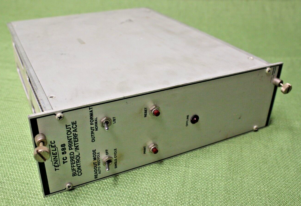 Tennelec TC 588 Buffered Printout Control / Interface