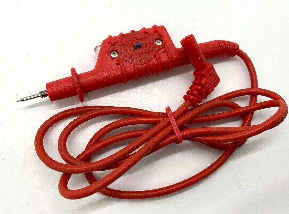 Blue Point Tools LIGHTED LED 48" Test Lead Multimeter Electrical Probe Auto Red