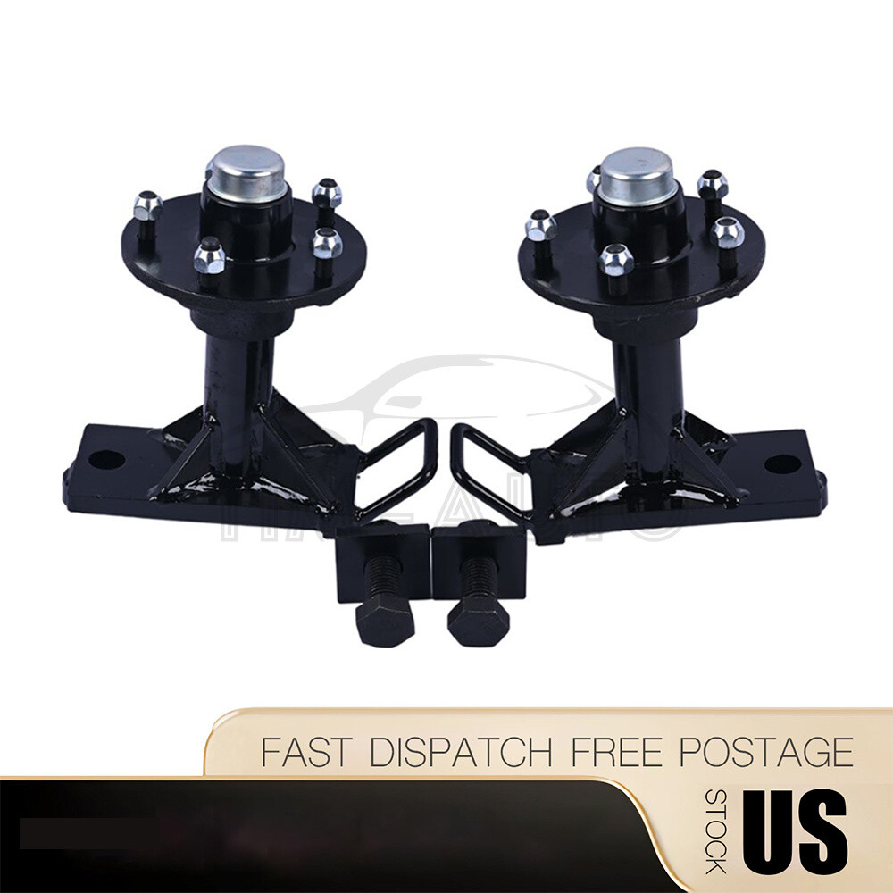 5 × 5.5 Lug 7000LB Superior Shipping Container Wheels and Bolt-on Spindle Kits