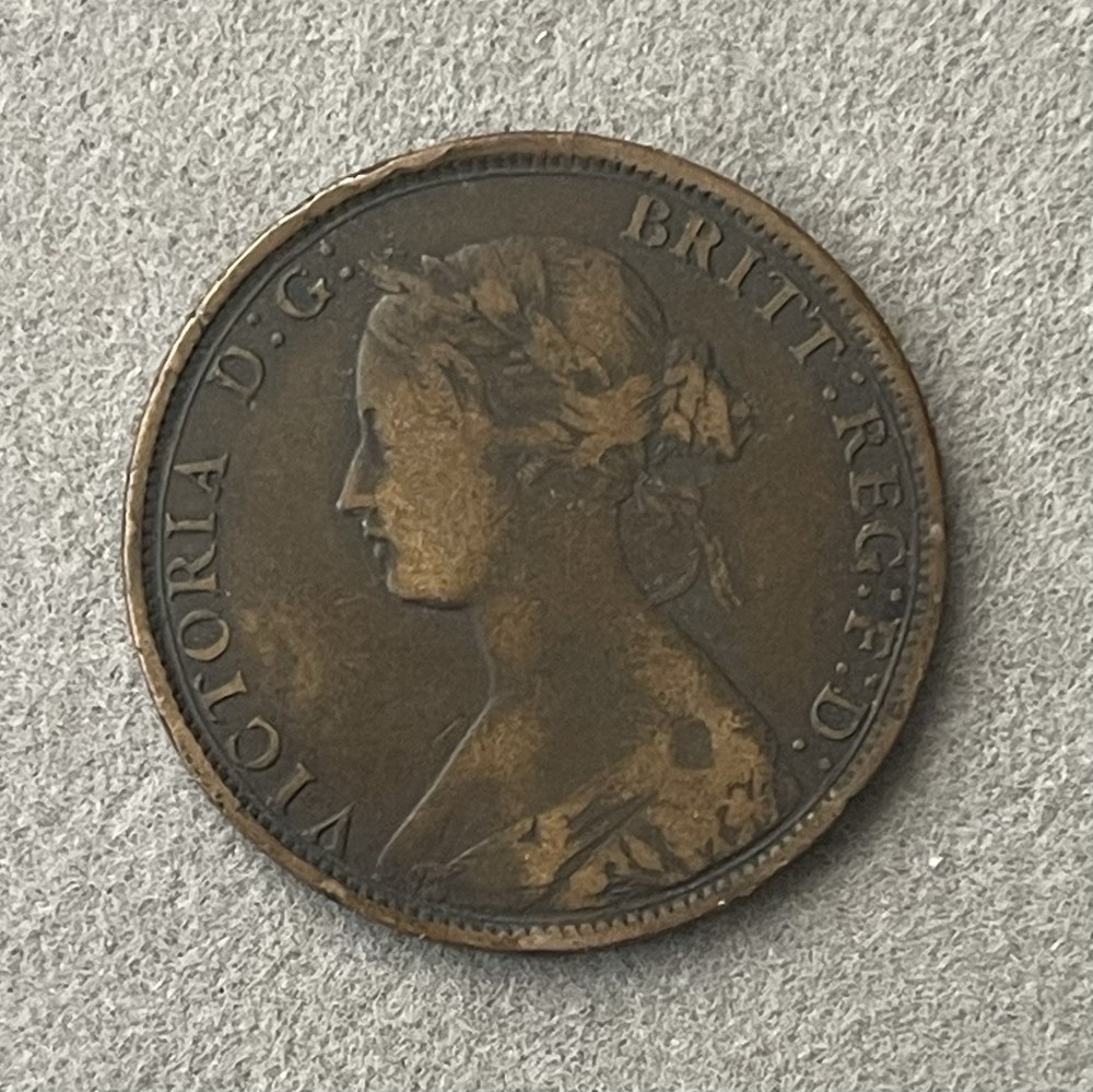 1861 One Cent - Canada - Queen Victoria