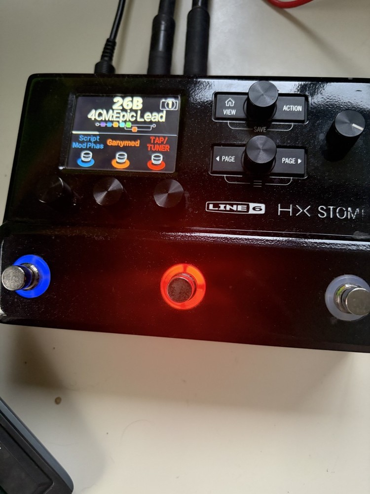 Line 6 HX Stomp Guitar Multieffects Floor Processor