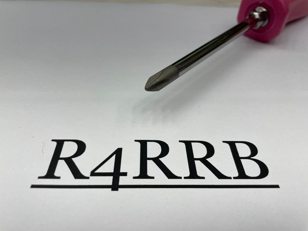 Snap-on Tools NEW 2pc PEARL PINK Hard Handle Flat Phillips Head Screwdriver Set