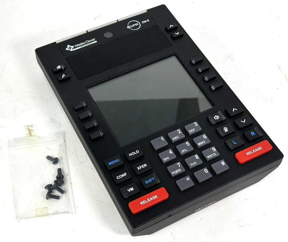 Wesley Clover Eclipse CM-8 IP Series Desktop Command Module Key Module