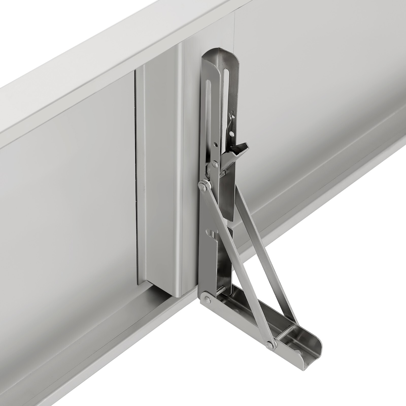 Concession Stand Shelf for Window Trailer Food Truck 6 Foot Stainless 66lbs