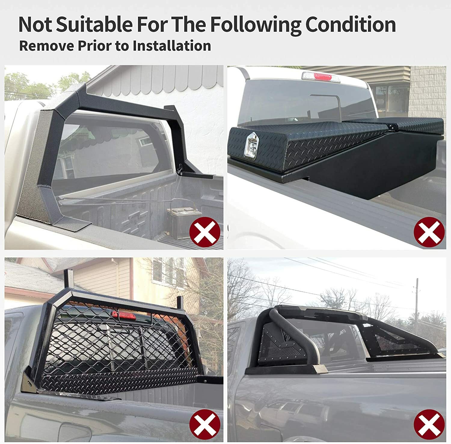 OEDRO 5.6Ft/5.7ft Bed Four-Fold Soft Tonneau Cover For 2009-2022 Dodge Ram 1500