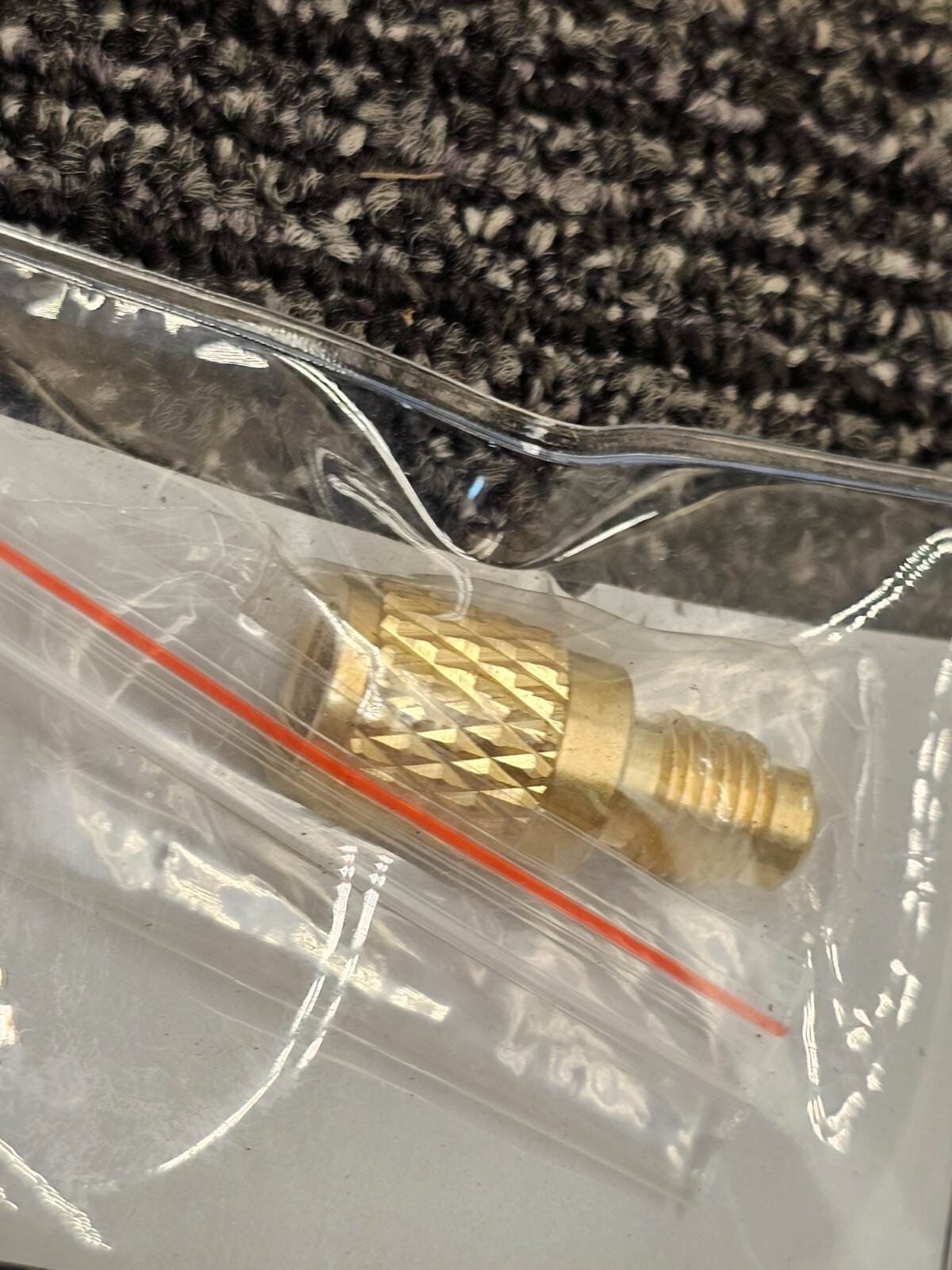 Weitron Refrigerant Left Hand Threads Tank Cylinder Adapter A2L Fitting 1/4"