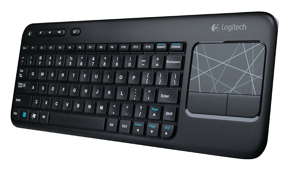 Logitech Wireless Touch Keyboard K400 with Built-in Multi-Touch Touchpad