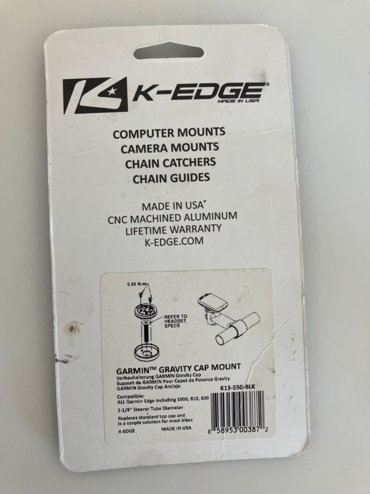k-edge garmin mount