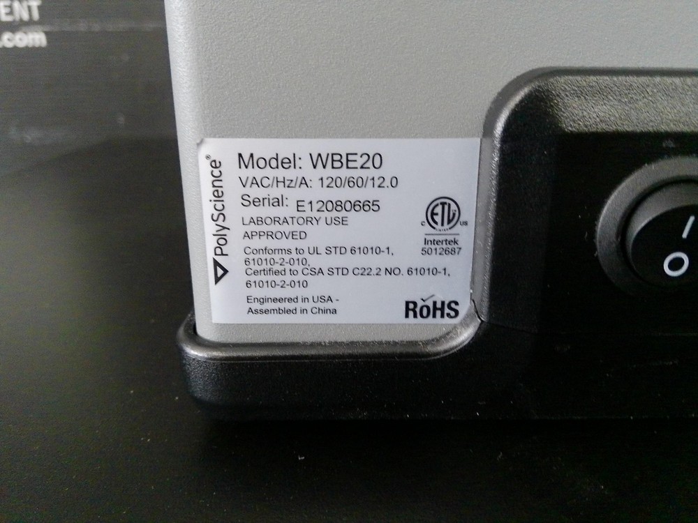 VWR WBE20 20L Water Bath w/ Digital Temperature Process Controller FULLY TESTED