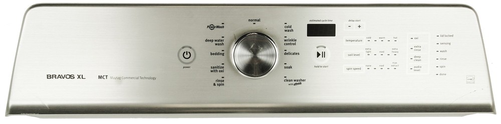 Maytag Washer W11035070 Top Console
