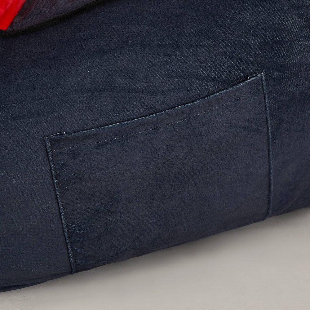 Spider-Man Kids' Compressed Foam Plush Chair Gray