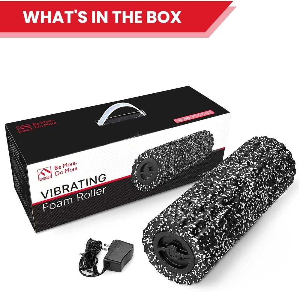 Vibrating Foam Roller for Deep Tissue Massage