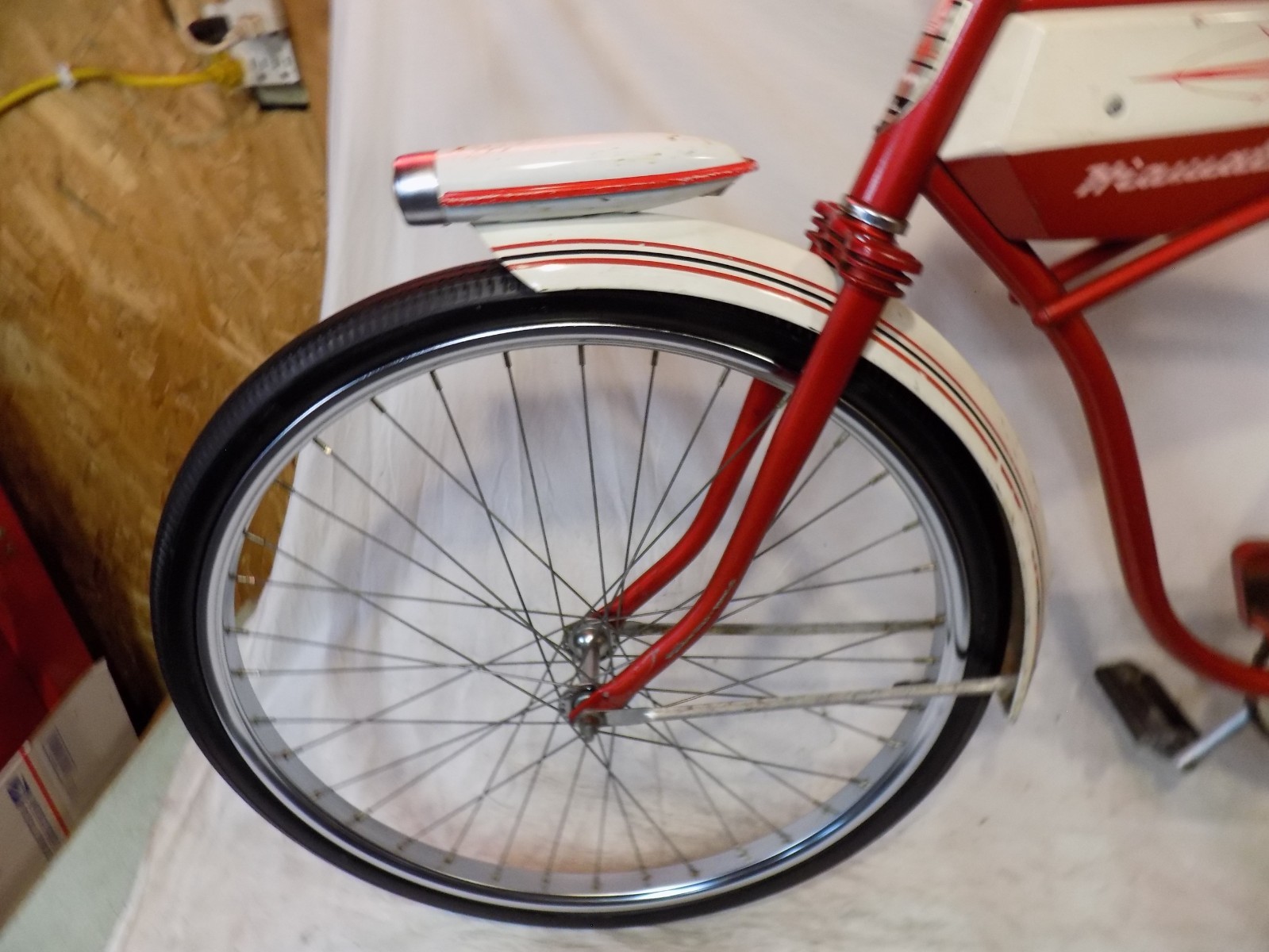 1960s HIAWATHA MENS TANK BIKE SPACELINER SEARS FLITELINER JC HIGGINS MURRAY JET!