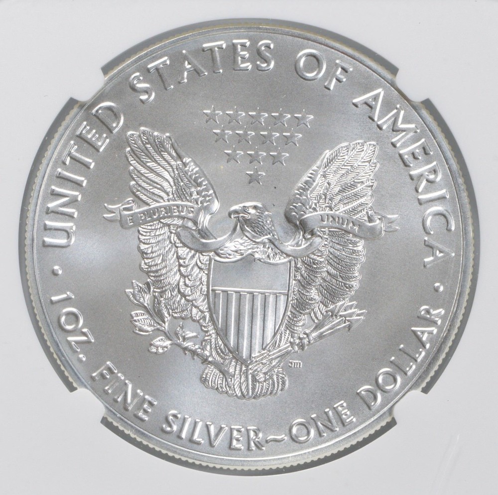 MS69 2019 American Silver Eagle NGC Brown Label