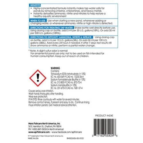 API Pond Aqua Essential Water Conditioner 32oz.