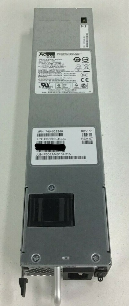 Juniper PWR-MX80-AC Juniper MX-series AC power supply