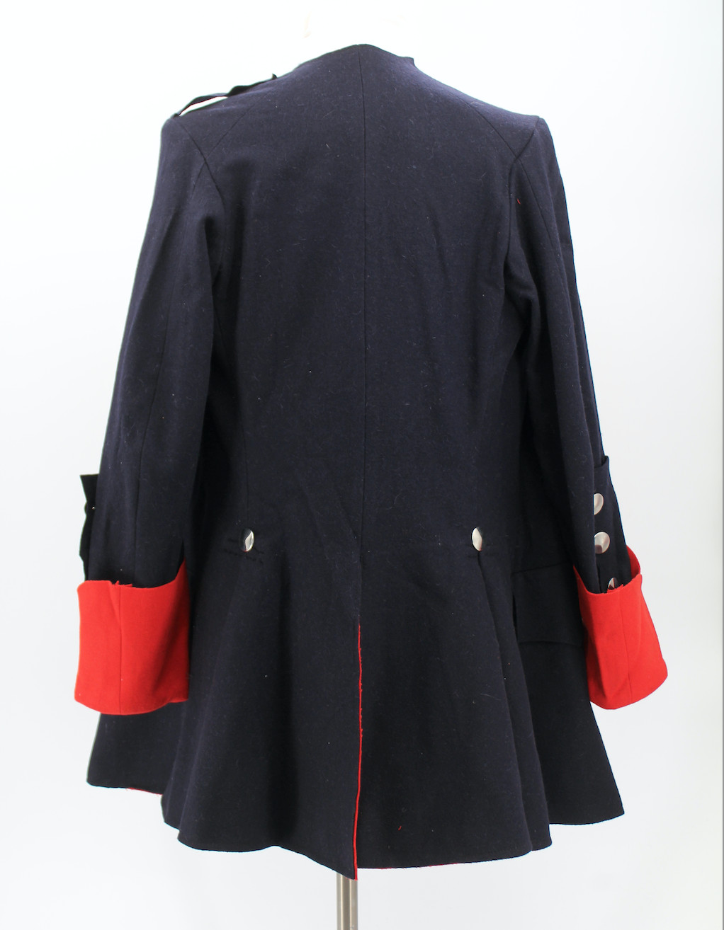French & Indian War Blue & Red Regimental Coat Size 46 / XL