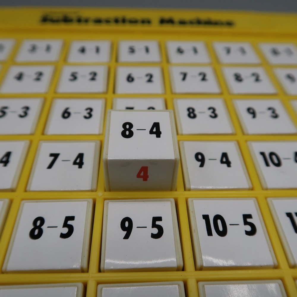 Lakeshore Learning Subtraction Machine Home School Tool Math Game Self Study