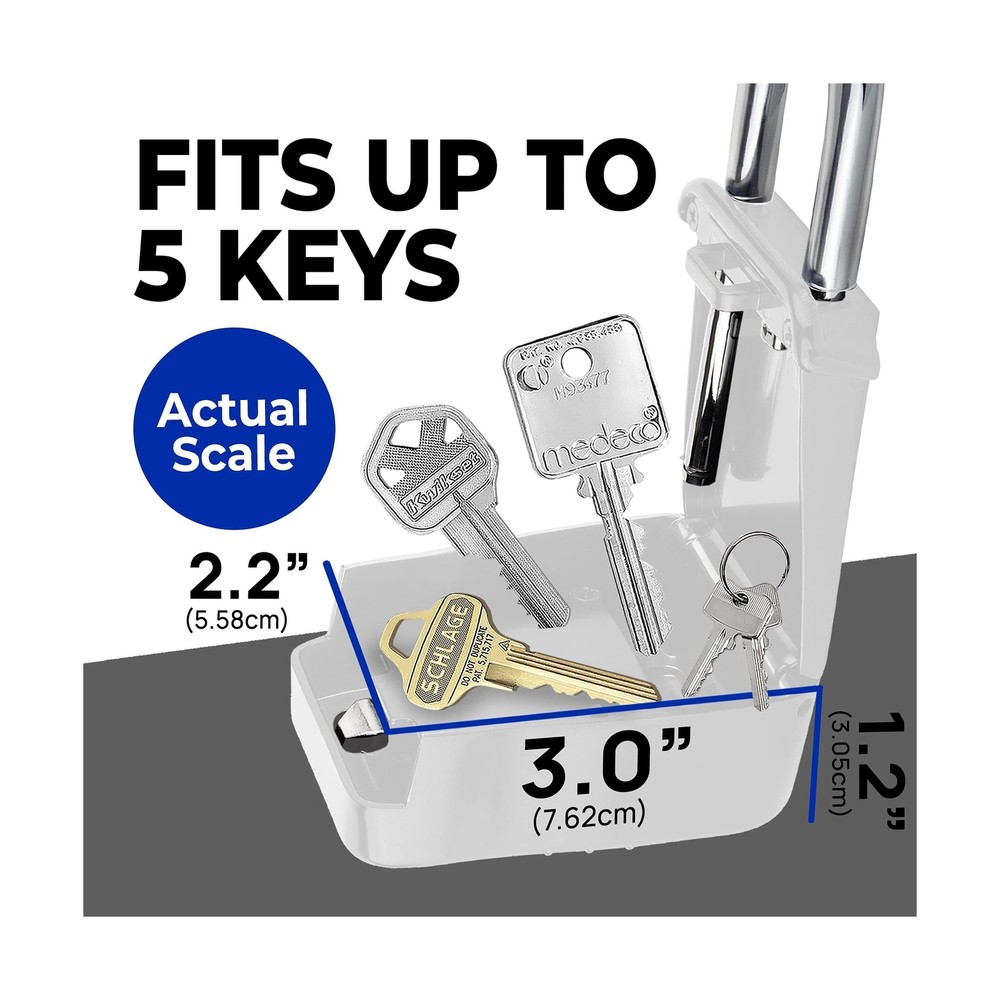 Lion Locks 1500 Key Storage Lockbox, 12 Pack Set-Your-Own Code Lock Portable ...