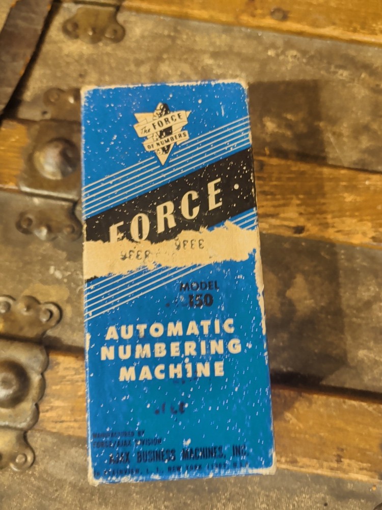 Antique Automatic Numbering Machine