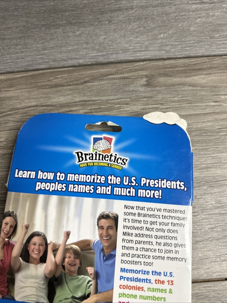 Brainetics - More Cool Memory Tricks! DVD New Sealed