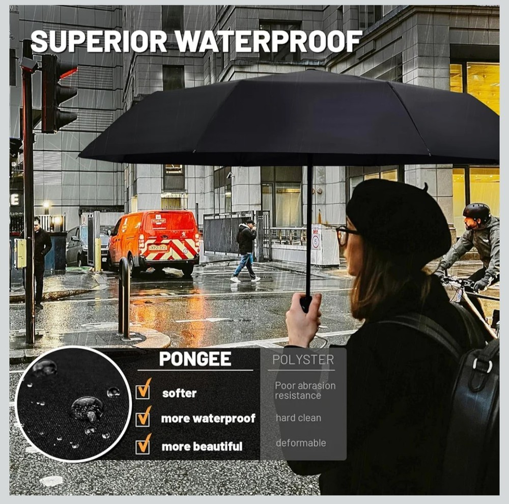 2. COMPACT Travel Umbrellas Windproof Automatic Umbrellas Small Compact UV