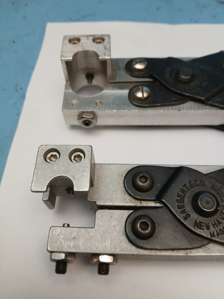 2 Sargent Custom Application Tools Hand Press/Crimp