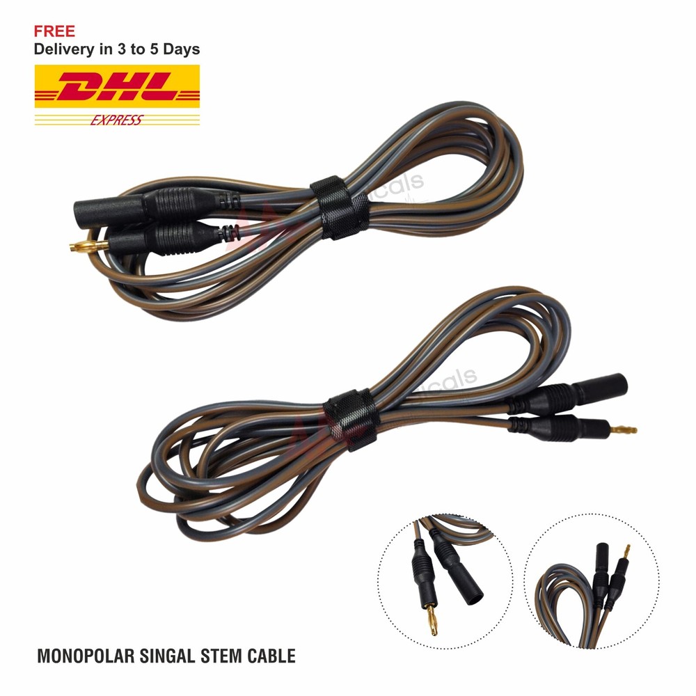 4A MONOPOLAR  TURP CABLE SINGLE STEM 1 piece