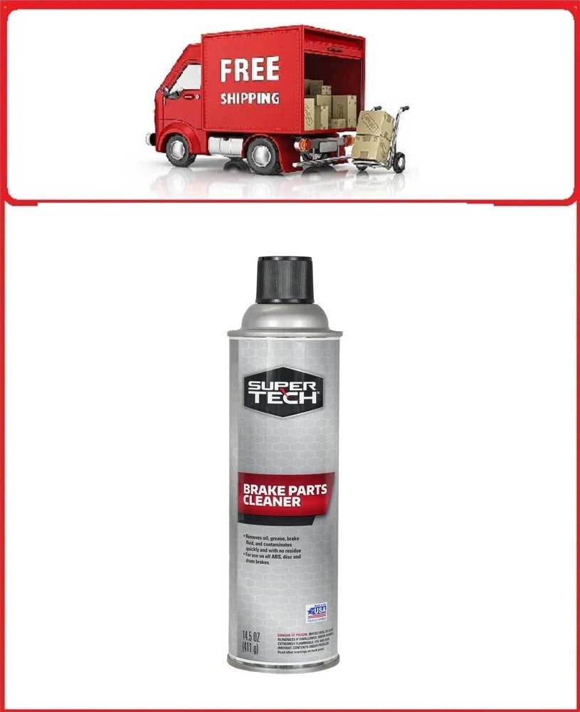 Super Tech Brake Parts Cleaner, 14.5 oz
