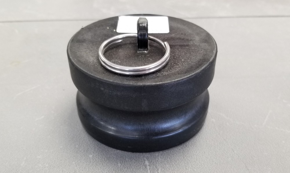 CAM ACTION COUPLER, 3"DP DUST PLUG, P#61254 NORWESCO CAMLOCK FITTING